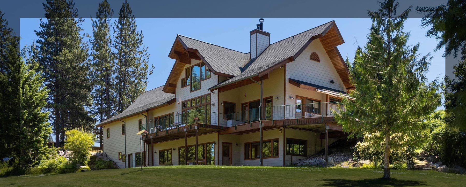 877 Heath Lake Road legacy estate for sale near Sandpoint, Idaho